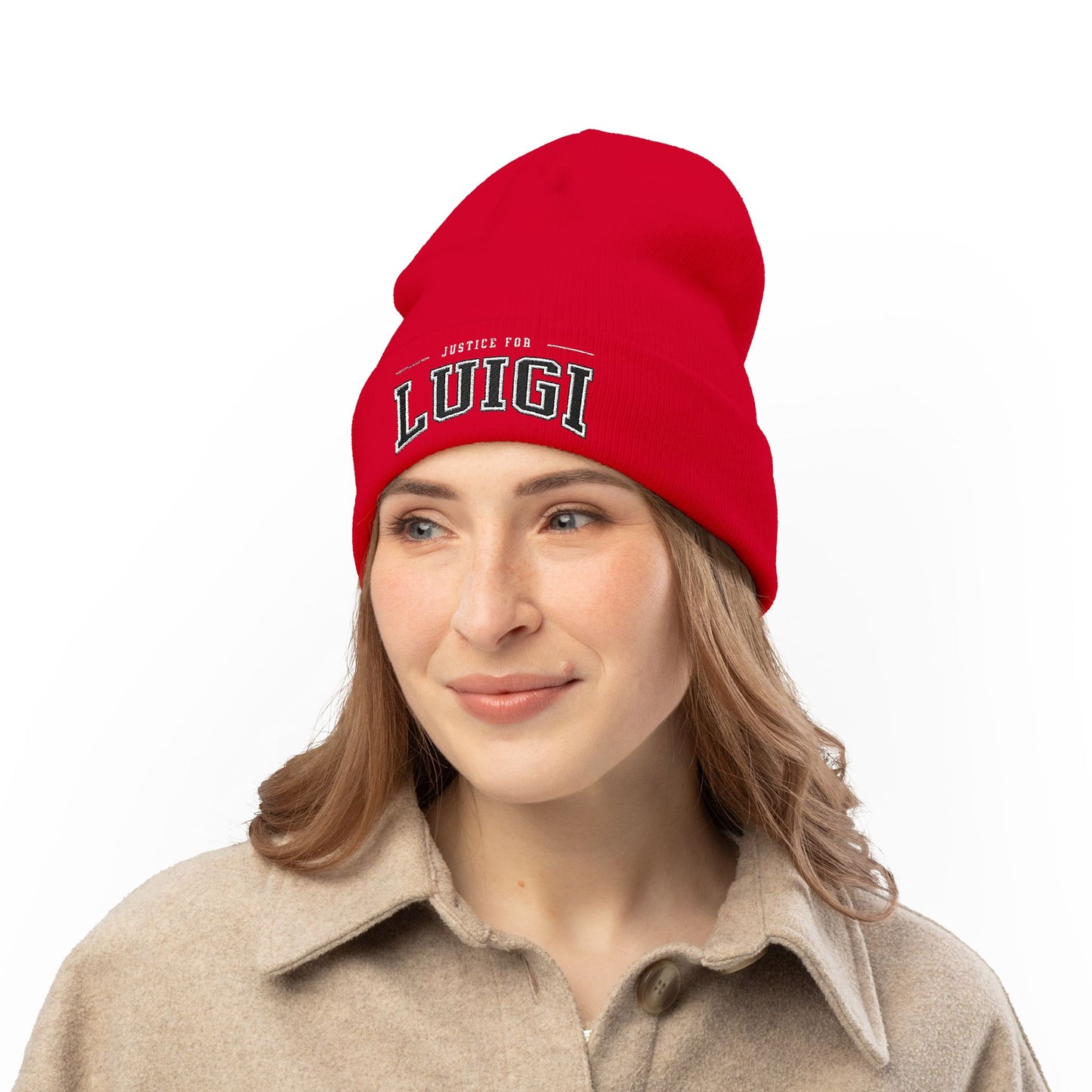 Luigi Mangione Knit Beanie