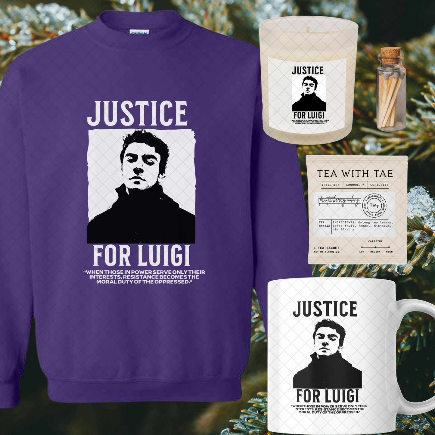 Vela Luigi Mangione - Vela perfumada de soja y coco