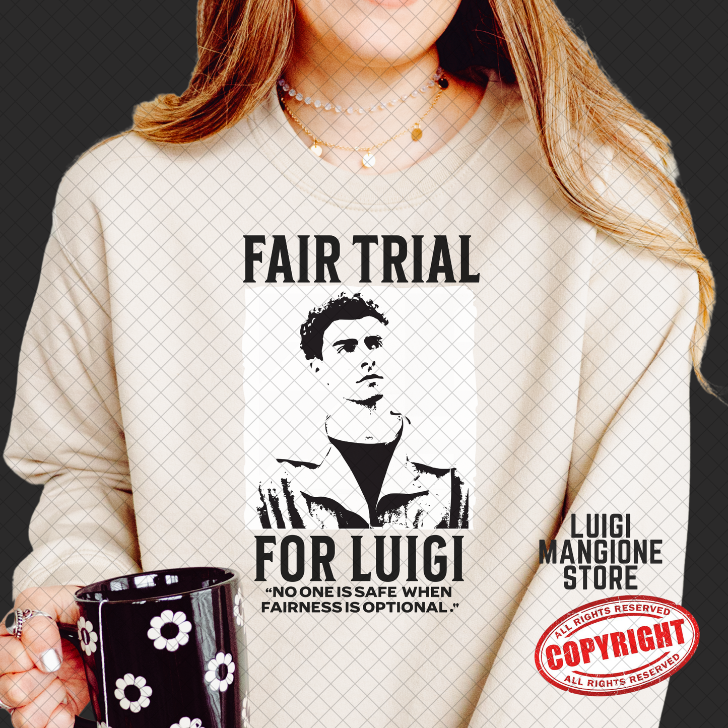 Luigi Mangione Sweatshirt - Gildan Unisex Sweatshirt