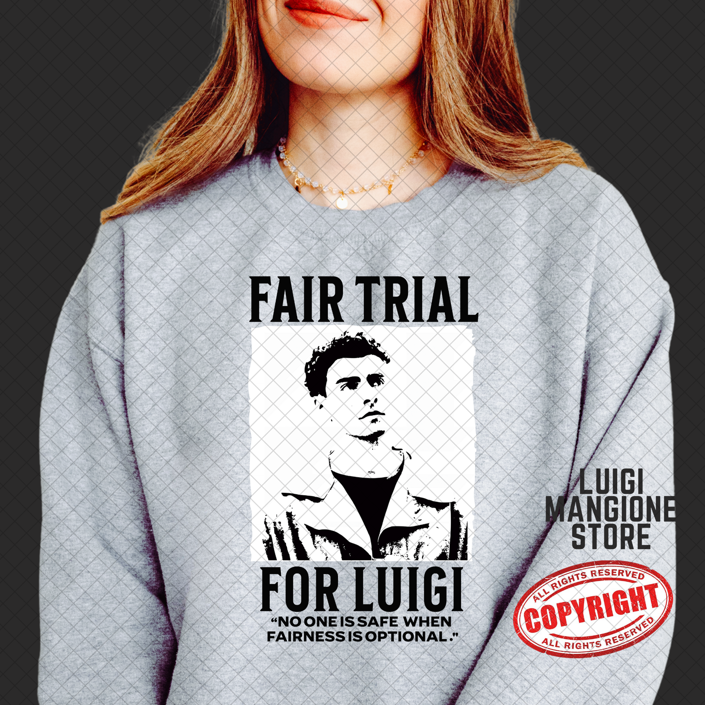 Luigi Mangione Sweatshirt - Gildan Unisex Sweatshirt