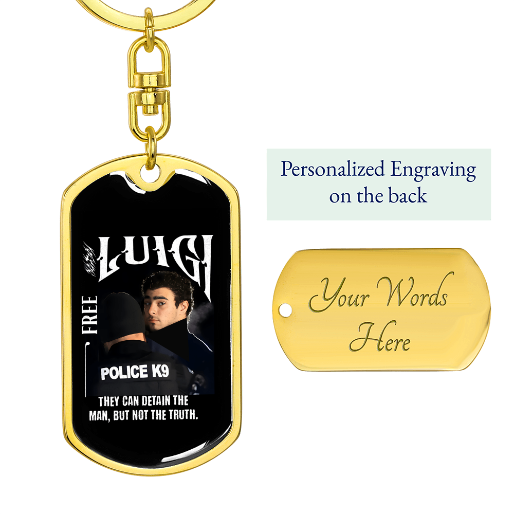 Luigi Mangione Keychain